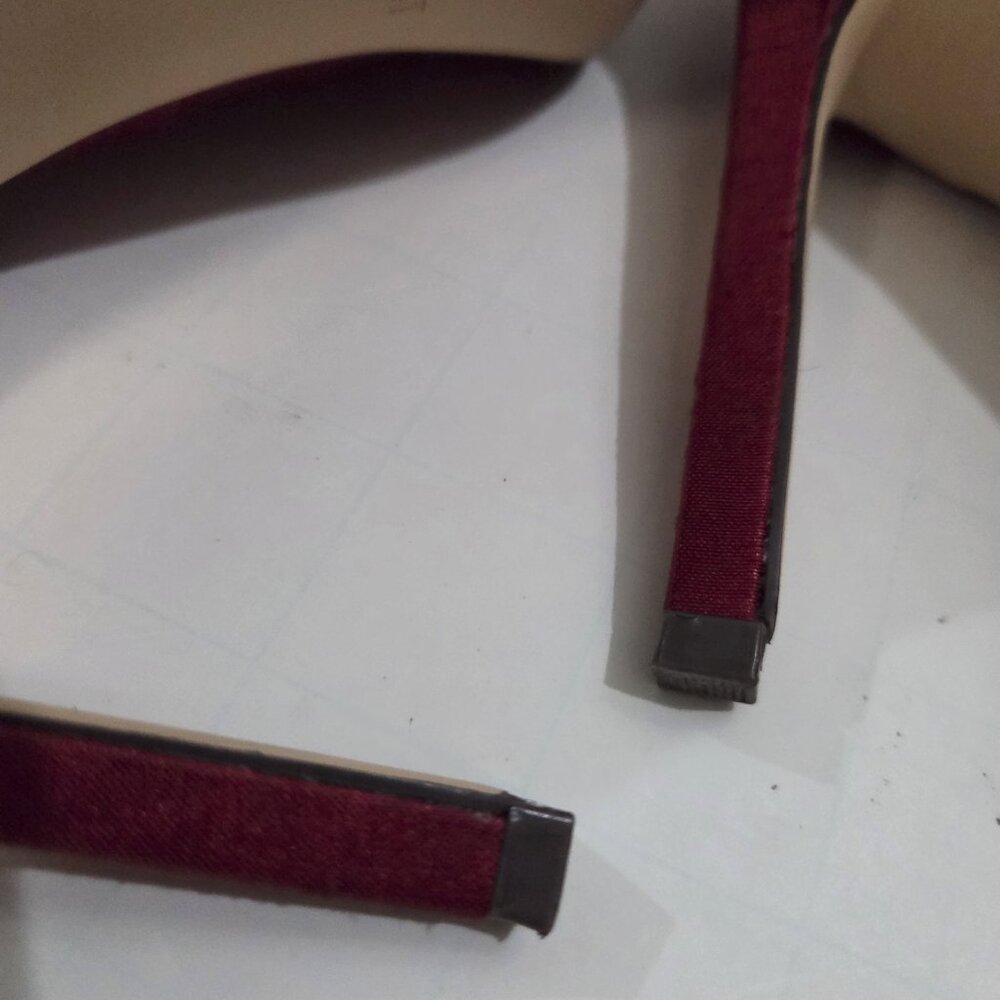 Nine West High Heels Shoes, Red, Size 6 1/2 M (6.5) - Picture 10 of 16